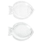 2er Set OSLO Fischplatte Größe S aus Glas - TT11190_Bild_2