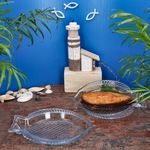 2er Set OSLO Fischplatte Größe S aus Glas - TT11190_Bild_3