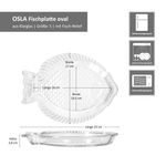 2er Set OSLO Fischplatte Größe S aus Glas - TT11190_Bild_7