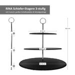 RINA Schiefer-Etagere schwarz 3-stöckig - TT10339_Bild_6
