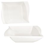 2er Set Servierschale IVORY 1 Liter aus Porzellan - 2x 162587_Bild_2