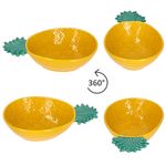 5tlg Party-Set PINA 4x Colada Gläser & 1x Schale mit Ananas-Relief – 4x 992427 & 1x PIYG3022_Bild_4