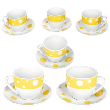 MamboCat 6er Set Porzellan Serie Pula GELB_Bild_9