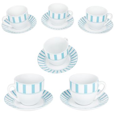 MamboCat 6er Set Porzellan Serie Split TÜRKIS_Bild_16