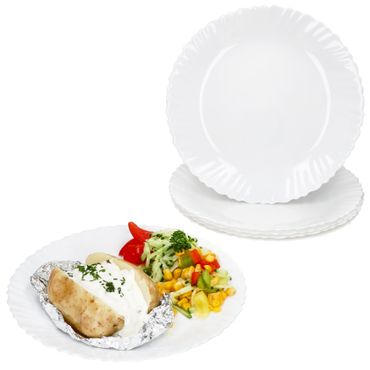 6er Set ARKONA Speiseteller aus Opalglas – 77763_Bild_1