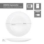 6er Set ARKONA Speiseteller aus Opalglas – 77763_Bild_6