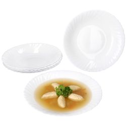 01-77765-Arte-Regal-Vivalto-Plato-Arkona-Suppenteller-Opalglas-6er-Set-Deko.jpg 6er Set ARKONA Suppenteller aus Opalglas – 77765_Bild_1