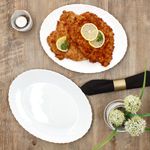 2er Set ARKONA Servierplatte oval 30cm aus Opalglas – 92494_Bild_5