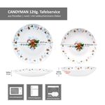 12tlg Tafelservice Candyman aus Porzellan_Bild_6