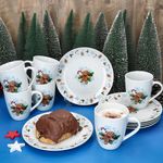 12tlg Frühstücksset Candyman aus Porzellan_Bild_3