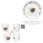 12tlg Frühstücksset Candyman aus Porzellan_Bild_4