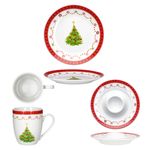 6x Kaffeebecher & 6x Eierbecher aus Porzellan_Bild_4