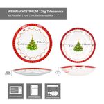 12tlg Tafelservice Weihnachtstraum aus Porzellan für 6 Personen_Bild_7