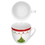 6er Set Weihnachtstraum Kaffeetasse mit Untertasse aus Porzellan_Bild_4