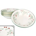 6er Set Holly Suppenteller Steingut für 6 Personen - 23105852_Bild_1