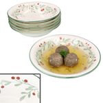 6er Set Holly Suppenteller Steingut für 6 Personen - 23105852_Bild_2