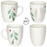 6er Set Holly Kaffeebecher Steingut für 6 Personen - 23105864_Bild_4