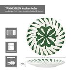 6er Set Wald grün Kuchenteller Steingut für 6 Personen - 23105882_Bild_6