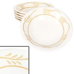 6er Set Wald ocker Suppenteller Steingut für 6 Personen - 23105923_Bild_1