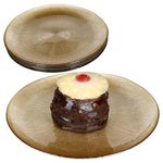 6er Set Kairo Gold Kuchenteller aus Glas für 6 Personen - 23108331_Bild_1