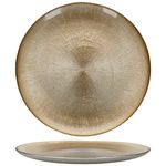 6er Set Kairo Gold Speiseteller aus Glas für 6 Personen - 23108340_Bild_3