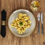 6er Set Kairo Gold Speiseteller aus Glas für 6 Personen - 23108340_Bild_4