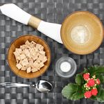 6er Set Kairo Gold Müslischale aus Glas für 6 Personen - 23108323_Bild_4