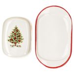 Maestro Natale Weihnachten Butterdose mit Deckel aus Keramik - 15/19_Bild_2