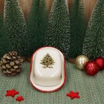 Maestro Natale Weihnachten Butterdose mit Deckel aus Keramik - 15/19_Bild_6