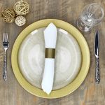 6er Set Platzteller Gold GLITZER Kunststoff - 22283318 _Bild_5