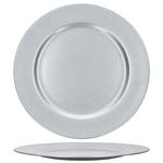 6er Set Platzteller Silber GLITZER Kunststoff - 22283322_Bild_4