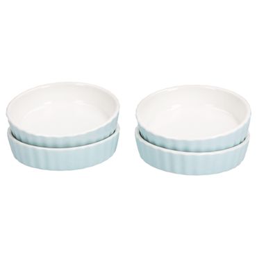 4er Set Crème Brûlée-Förmchen Emilia hellblau Schälchen - 24320110_Bild_1