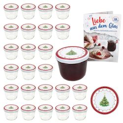 01-00080692-Sturz-TO82-Weihnachtstraum-Deckel-230er-25er-Set-Deko.jpg 25er Set Sturzglas 230 ml To 82 Weihnachtstraum Deckel incl. Rezeptheft_Bild_1