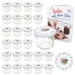 25er Set Sturzglas 230 ml To 82 Candyman Deckel incl. Rezeptheft_Bild_2