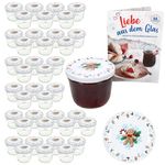 40er Set Sturzglas 230 ml To 82 Candyman Deckel incl. Rezeptheft_Bild_1