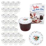 50er Set Sturzglas 230 ml To 82 Candyman Deckel incl. Rezeptheft_Bild_1