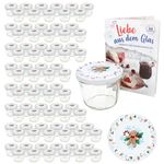 100er Set Sturzglas 230 ml To 82 Candyman Deckel incl. Rezeptheft_Bild_2