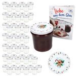 50er Set Sturzglas 350 ml To 82 Candyman Deckel incl. Rezeptheft_Bild_1