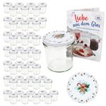 50er Set Sturzglas 350 ml To 82 Candyman Deckel incl. Rezeptheft_Bild_2
