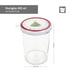 25er Set Sturzglas 435 ml To 82 Weihnachtstraum Deckel incl. Rezeptheft_Bild_5