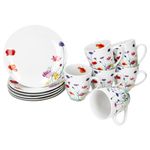 12tlg Frühstücksset MARIE Porzellan für 6 Personen_Bild_2