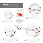 30tlg Kombiservice MARIE für 6 Personen_Bild_6