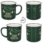 4er Set EMMA Jumbobecher 2x rot & 2x grün Steingut - 23105433_Bild_4