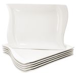 6er Set Speiseteller IVORY aus Porzellan für 6 Personen_Bild_2