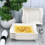 6er Set Suppenteller IVORY aus Porzellan für 6 Personen_Bild_3