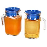 5L aus Glas mit blauem Kunststoff-Deckel – 13109528S_Bild_1