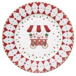 4er Set CHRISTMAS WONDERLAND Kuchenteller + GESCHENKVERPACKUNG - R1100#CHWO_Bild_3