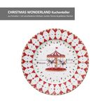 4er Set CHRISTMAS WONDERLAND Kuchenteller + GESCHENKVERPACKUNG - R1100#CHWO_Bild_6