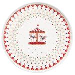 CHRISTMAS WONDERLAND Kuchenplatte mit Tortenheber aus Porzellan - R1112#CHWO_Bild_2