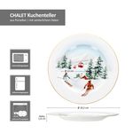 4er Set CHALET Kuchenteller aus Porzellan - R0944#CHAL_Bild_6